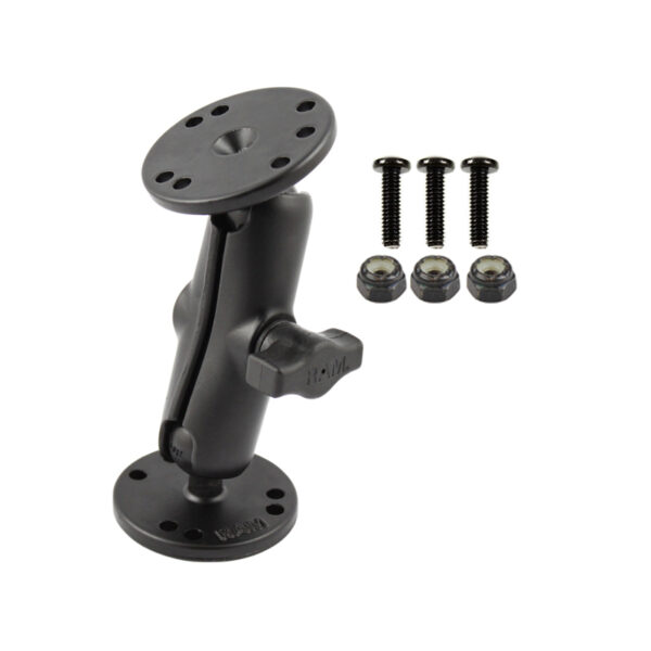 RAM Supporto a Sfera Doppia con viteria per Garmin Striker più Altro Ram Mounts RAM-B-101-G4 - immagine 2