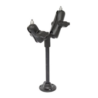 RAM® NPT Pipe with Two Double Ball Mounts and 1/4"-20 Threaded Studs Ram Mounts RAM-B-101-IR1U