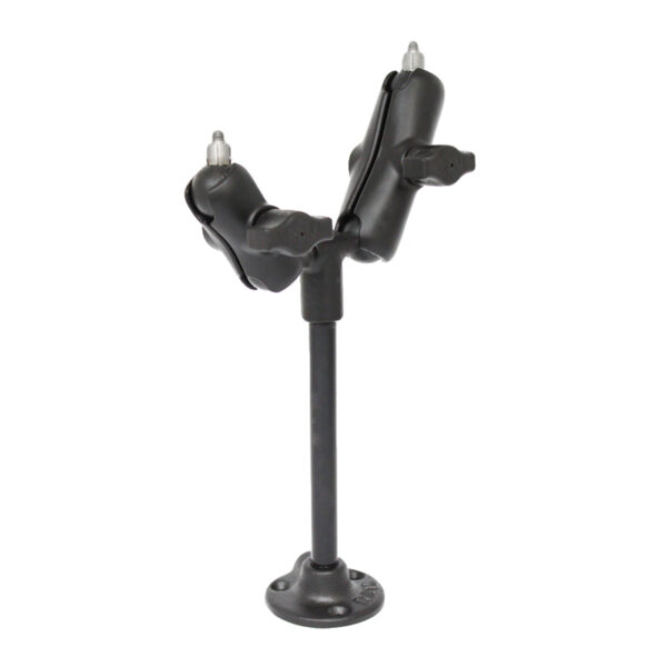 RAM® NPT Pipe with Two Double Ball Mounts and 1/4"-20 Threaded Studs Ram Mounts RAM-B-101-IR1U