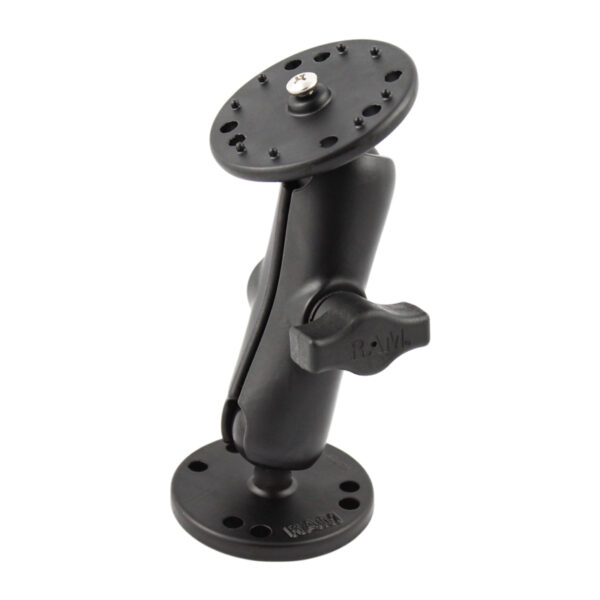 RAM Drill-Down Supporto a doppia sfera per ecoscandaglio Lowrance MB-7 Ram Mounts RAM-B-101-L1