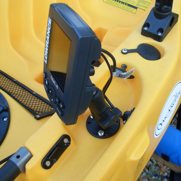 RAM Doppio Supporto a Sfera per Lowrance Elite-4 e Mark-4 Serie Ram Mounts RAM-B-101-LO11 - immagine 3