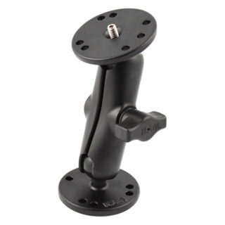 RAM® Double Ball Mount with 1/4"-20 Male Thread Ram Mounts RAM-B-101A