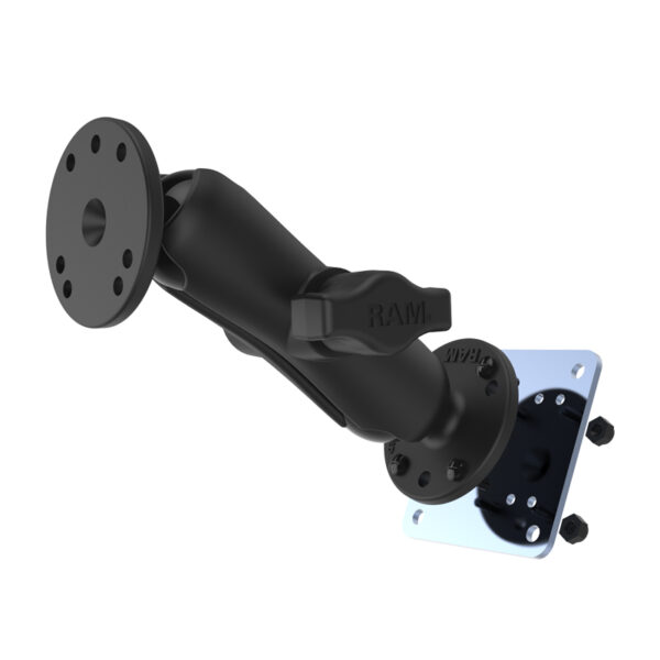 RAM® Double Ball Mount with Backing Plate Ram Mounts RAM-B-101U-225B