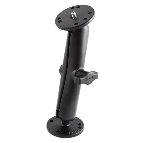 RAM Doppio Supporto a Sfera con Filettatura Maschio 1/4"-20 - Misura B Lungo Ram Mounts RAM-B-101U-C-A