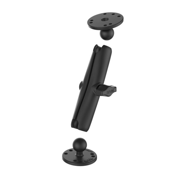 Sistema di montaggio Ram Mounts RAM-B-101U-C per superfici piane con braccio lungo - immagine 2