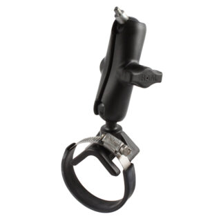 RAM Doppia cinghia a sfera Tubo Clamp Mount con perno filettato 1/4"-20 Ram Mounts RAM-B-101U-UE1
