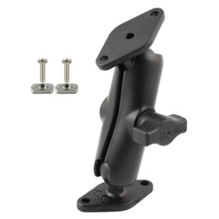 RAM Montaggio a Doppia Sfera con viteria per Montaggio a Pannello Piatto - Viti da 3/4" Ram Mounts RAM-B-102-FP1U
