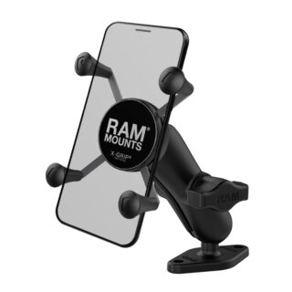 SUPPORTO RAM-MOUNT RAM-B-102-UN7U CON MASCHERINA CRADLE X-GRIP PER SUPERFICI LISCE