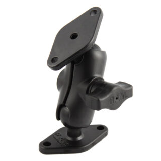 Sistema di montaggio RAM-MOUNT con asta piccola RAM-B-102U-A per superfici lisce, barche, nautica