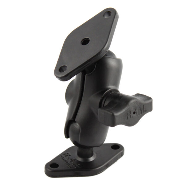 Sistema di montaggio RAM-MOUNT con asta piccola RAM-B-102U-A per superfici lisce, barche, nautica