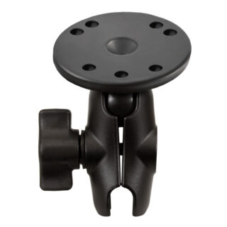 SUPPORTO SUPERFICE LISCIA RAM-B-103U-A CON SFERA B CON ASTA CORTA E BASE PIANA