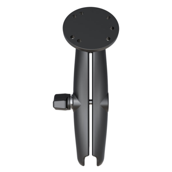 SUPPORTO SUPERFICE LISCIA RAM-B-103U-C CON SFERA B ASTA LUNGA E BASE PIANA