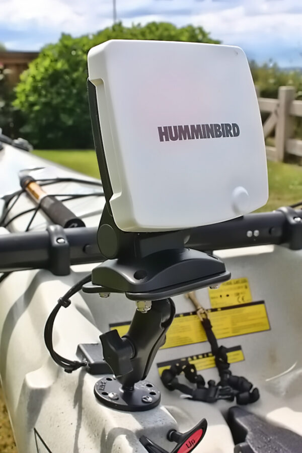 RAM Supporto per ecoscandaglio per dispositivi Humminbird - tipo B Media Ram Mounts RAM-B-107U - immagine 3