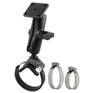 RAM Kit Fascetta Doppia Sfera 1" - 3" con Piastra AMPS - Media Ram Mounts RAM-B-108-40U