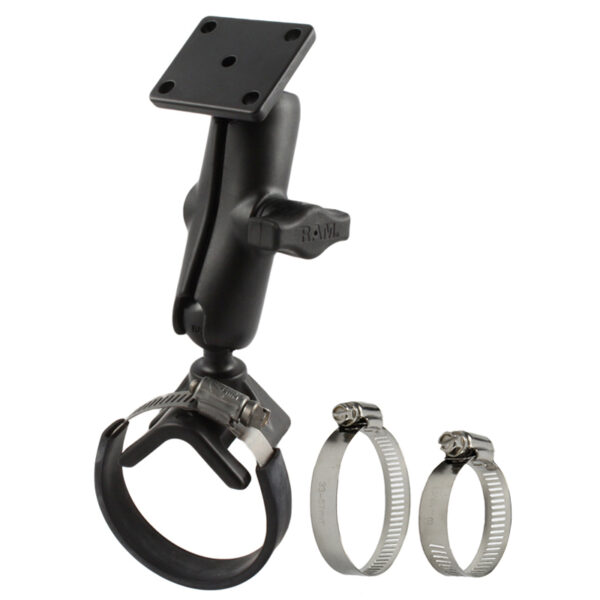 RAM Kit Fascetta Doppia Sfera 1" - 3" con Piastra AMPS - Media Ram Mounts RAM-B-108-40U