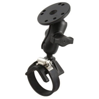 RAM Kit Fascetta Doppia Sfera 2" - 3" con Piastra AMPS - Corto Ram Mounts RAM-B-108-A-STRAP40