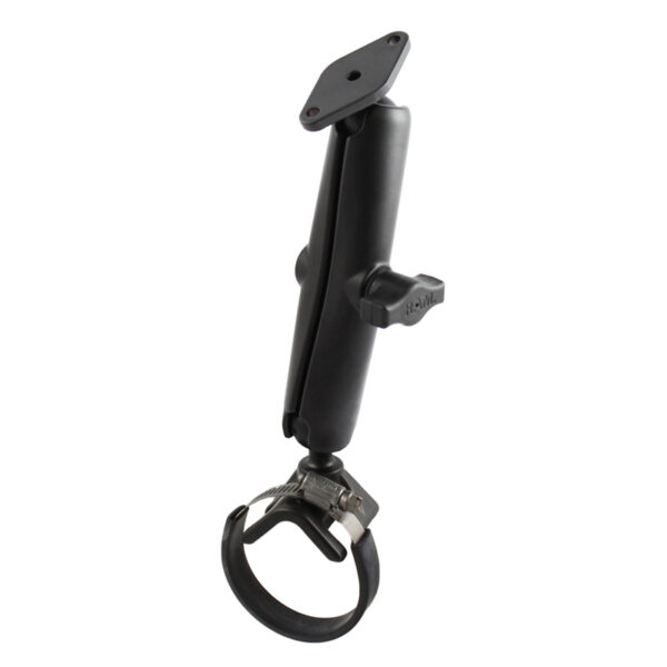RAM Kit Fascetta Doppia Sfera 2" - 3" con Piastra a rombo - Lunga Ram Mounts RAM-B-108-C-STRAP40-238