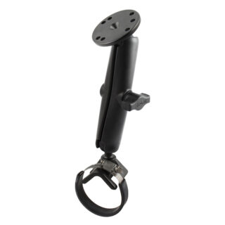 RAM Kit Fascetta Doppia Sfera 2" - 3" con Piastra AMPS - Lunga Ram Mounts RAM-B-108-C-STRAP40
