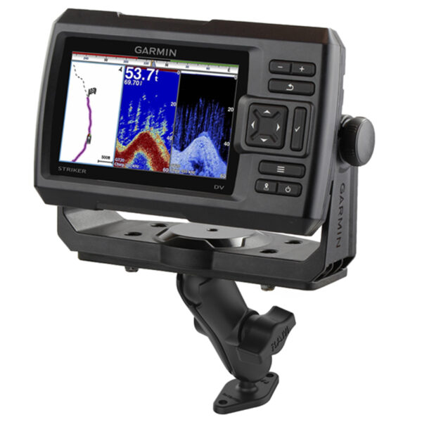 RAM Montatura Elettronica Universale Marino con Base a rombo Ram Mounts RAM-B-111-238U