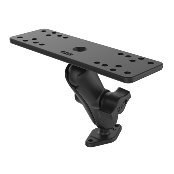 RAM Montatura Elettronica Universale Marino con Base a rombo Ram Mounts RAM-B-111-238U - immagine 2