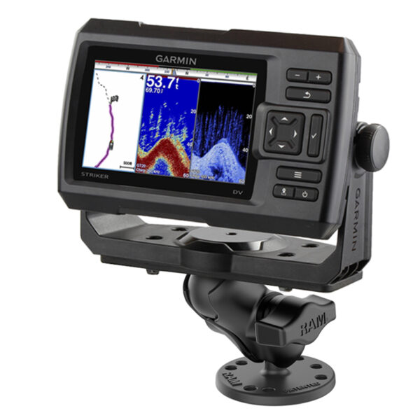 RAM Montatura Elettronica Universale Marino - tipo B Corto Ram Mounts RAM-B-111U-A