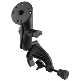Supporto a morsetta yoke clamp con sfera piana compatibile con Cradle per Tablet Ram Mounts