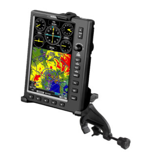 RAM Supporto per morsetto  a doppia sfera per Garmin 695 e 696 Ram Mounts RAM-B-121-GA38U