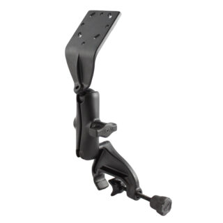 RAM Supporto per morsetto  a doppia sfera con piastra di estensione angolata - Media Ram Mounts RAM-B-125U
