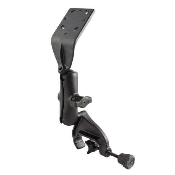 RAM Supporto per morsetto  a doppia sfera con piastra di estensione angolata - Media Ram Mounts RAM-B-125U