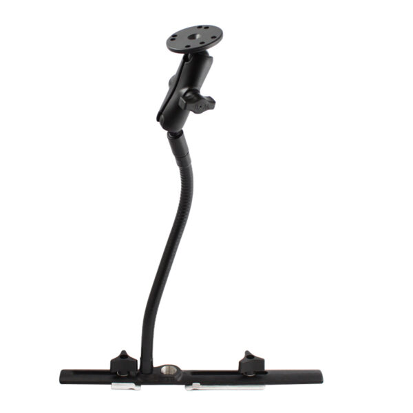 RAM Cessna Seat Rail Mount con braccio flessibile da 12" e piastra tonda Ram Mounts RAM-B-131-202