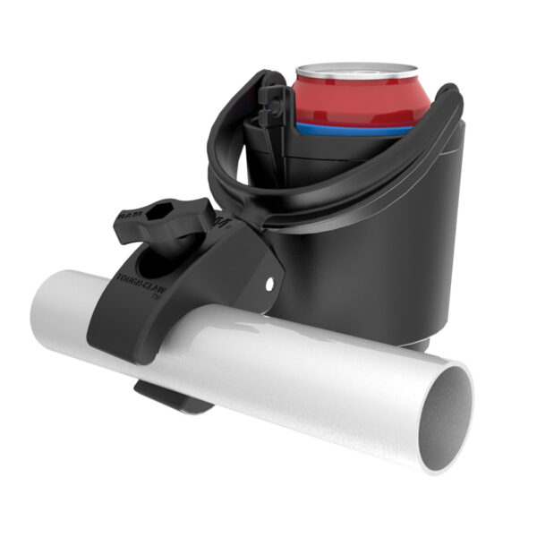 RAM® Level Cup™ 16oz Drink Holder with RAM® Tough-Claw™ Mount Ram Mounts RAM-B-132-400 - immagine 2