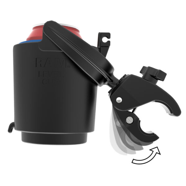 RAM® Level Cup™ 16oz Drink Holder with RAM® Tough-Claw™ Mount Ram Mounts RAM-B-132-400 - immagine 3