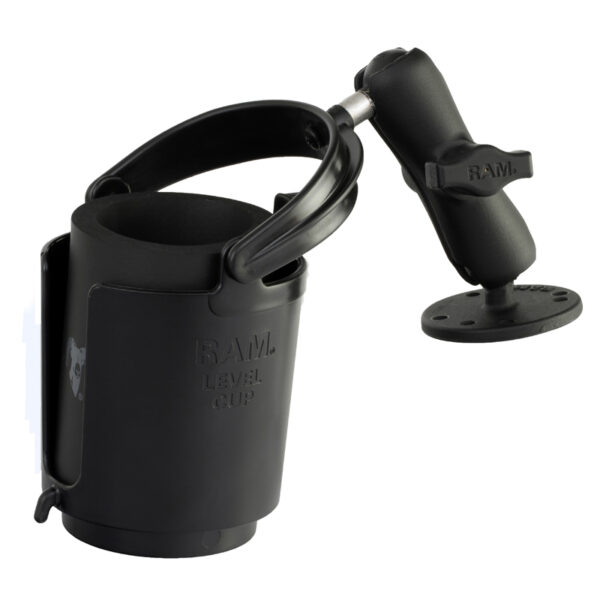 RAM® Level Cup™ 16oz Drink Holder with Drill-Down Base Ram Mounts RAM-B-132