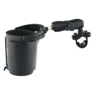 Portabevande RAM Level Cup 16oz con base U-Bolt - .5" - 1.25" Binari Ram Mounts RAM-B-132RU