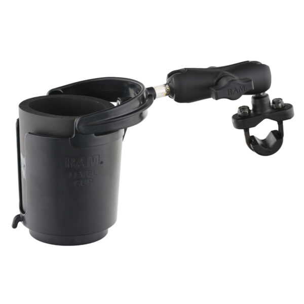 Portabevande RAM Level Cup 16oz con base U-Bolt - .5" - 1.25" Binari Ram Mounts RAM-B-132RU