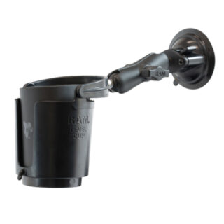 RAM Level Cup 16oz Portabevande con ventosa RAM Twist-Lock Ram Mounts RAM-B-132SU