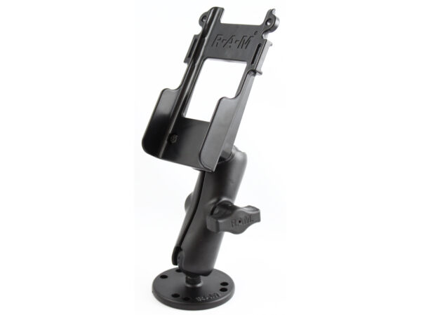 RAM® Drill-Down Mount with Universal Belt Clip Cradle Ram Mounts RAM-B-138-BC1
