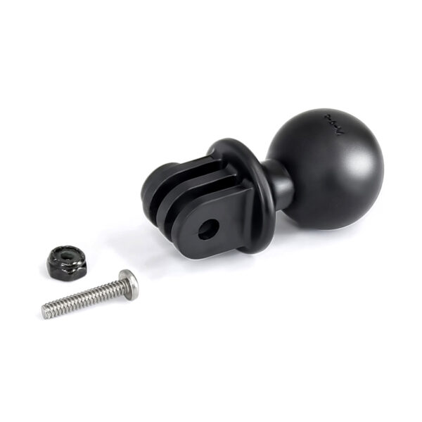 RAM Drill-Down Mount con Braccio a Doppia Presa con Adattatore per Action Camera Ram Mounts RAM-B-138-C-GOP1 - immagine 3