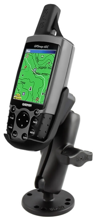 RAM® Drill-Down Mount for Garmin GPSMAP 60 Series + More Ram Mounts RAM-B-138-GA12
