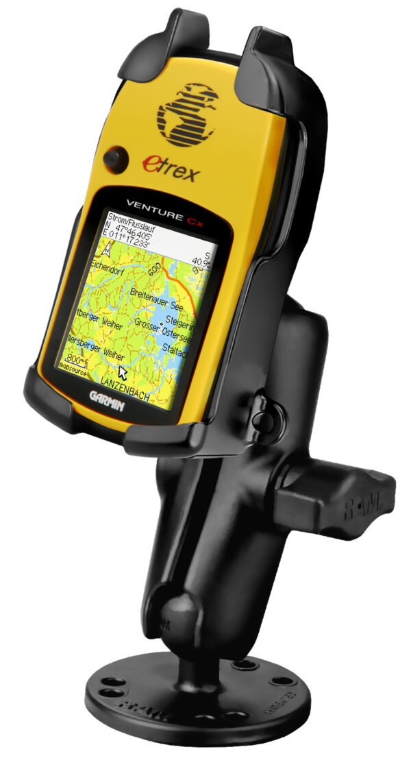 RAM Drill-Down Mount per Garmin eTrex Legend & Vista - Alluminio Ram Mounts RAM-B-138-GA16U