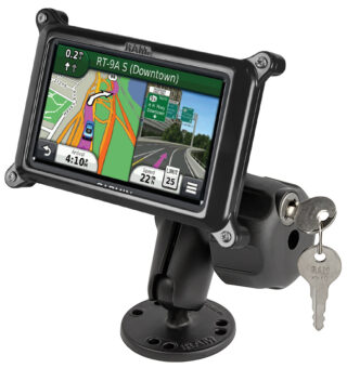 RAM LockDownRM Mount per Garmin nuvi 200 Wide Series più Altro Ram Mounts RAM-B-138-GA25LU