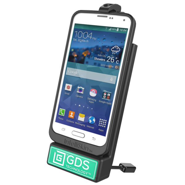 GDS® Powered Phone Dock with Drill-Down Double Ball Mount Ram Mounts RAM-B-138-GDS-DOCK-V1U - immagine 2