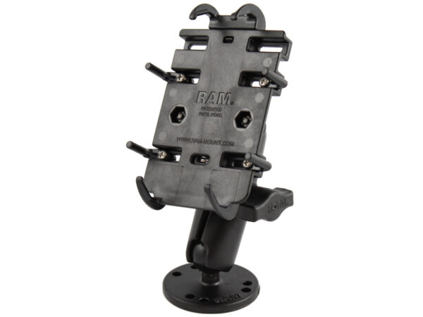 RAM® Quick-Grip™ Spring-Loaded Phone Mount with Drill-Down Base Ram Mounts RAM-B-138-PD3