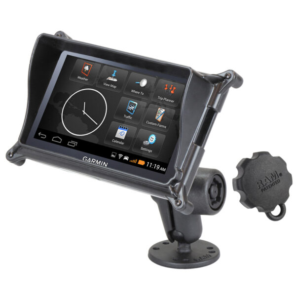 RAM® Pin-Lock™ Drill-Down Locking Mount for Garmin fleet 660/670 Ram Mounts RAM-B-138-S5-GA66LU