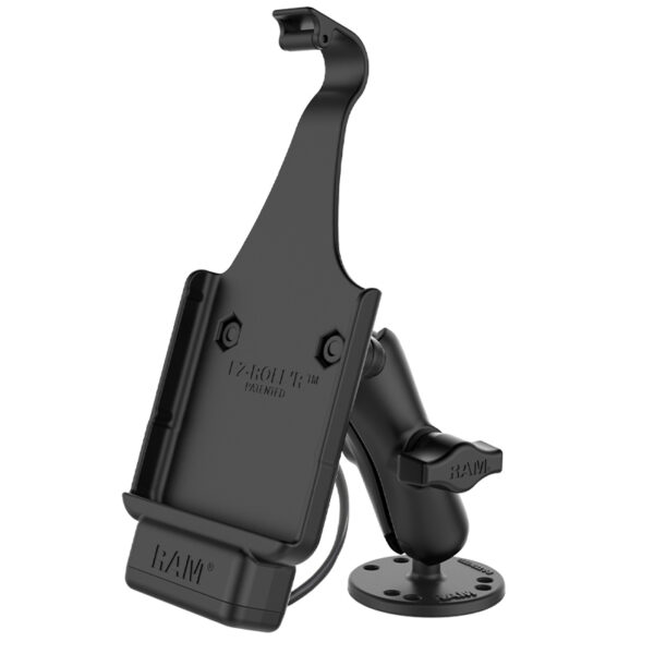 RAM EZ-Roll'r Supporto Drill-Down alimentato per Samsung XCover Pro Ram Mounts RAM-B-138-SAM9PU - immagine 2