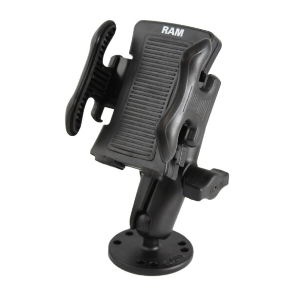 RAM Drill-Down Mount con supporto per telefono a molla Ram Mounts RAM-B-138-UN5U