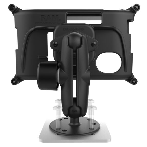 RAM® Pin-Lock™ Mount with Backer Plate for Garmin fleet 660/670 Ram Mounts RAM-B-138B-GA66LU - immagine 3