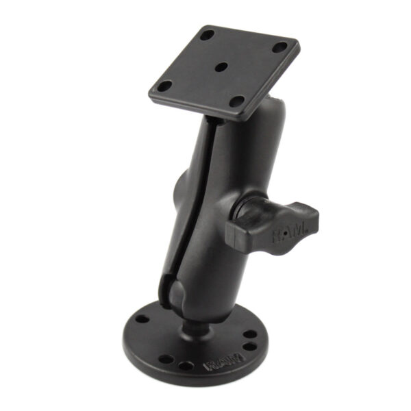 RAM Drill-Down Doppio Supporto a Sfera con Piastra AMPS Rettangolo - Medio Ram Mounts RAM-B-139U