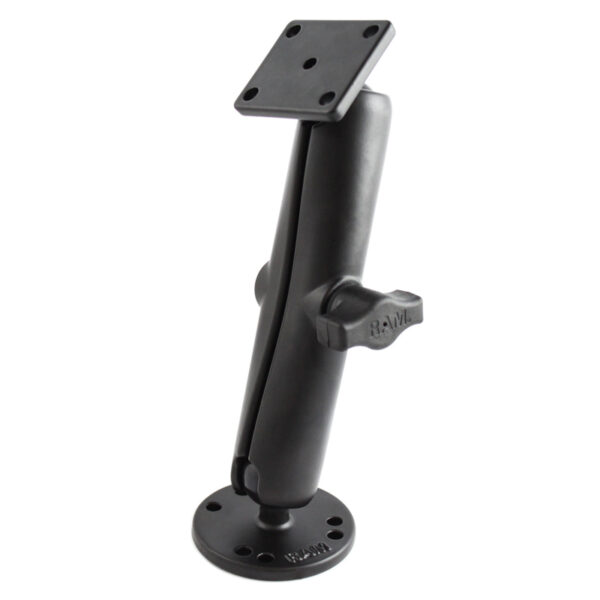 RAM Drill-Down Doppio Supporto a Sfera con Piastra AMPS Rettangolo - Lungo Ram Mounts RAM-B-139U-C