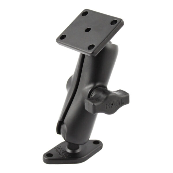 RAM Doppio Montaggio a Sfera con Piastre AMPS a 2 e 4 Fori - Medio Ram Mounts RAM-B-140U
